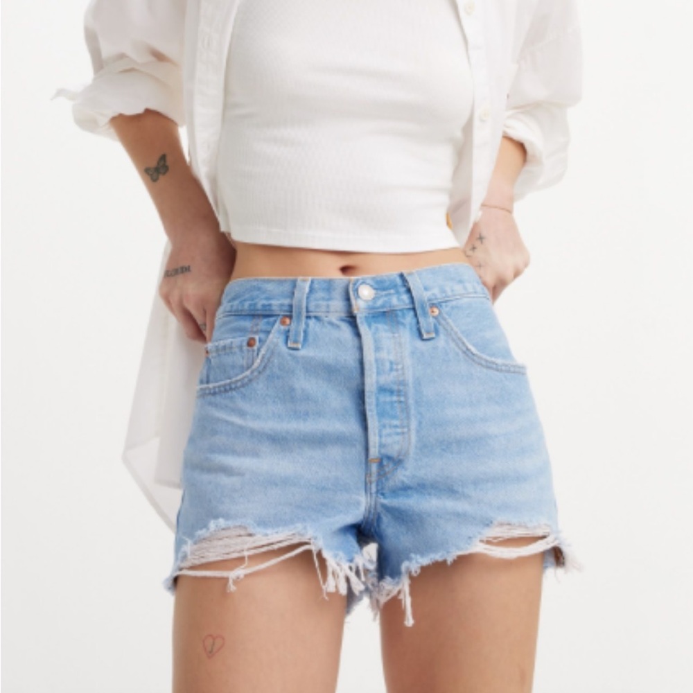 Levi’s 501 denim shorts